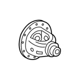 LC3Z-4026-C DIFFERENTIAL CARRIER - FORD - BM Parts 