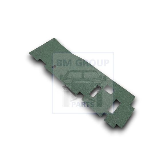 12339908 INSULATION, FLOOR, FRONT SEAT FLOOR RH, GREEN