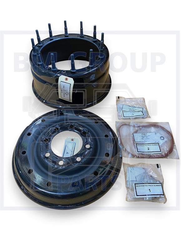 57K3527 KIT, WHEEL, STEEL, 16.50, 2 PIECE