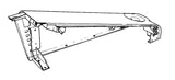 6011422G1 SLANT BACK HARD TOP RIGHT REAR CORNER SPONSON