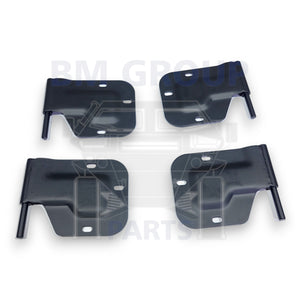 06-10542 SET OF X-DOOR HINGES, 2 DOORS