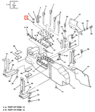 2436161 WASHER, FLAT, 1'4, BLACK