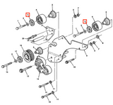12469486 COVER, IDLER PULLEY