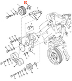 12469108 SPACER, IDLER PULLEY