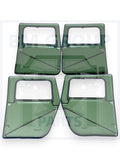 SOFT DOOR KIT GREEN (SET OF 4 DOORS)