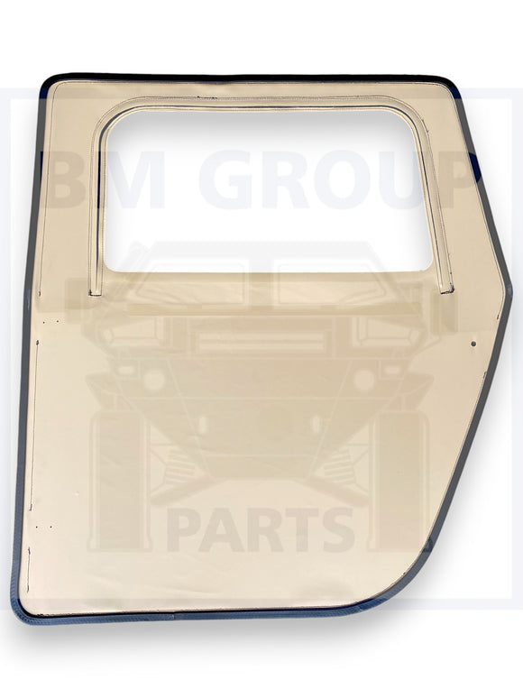 12340245-4 SOFT DOOR, LEFT REAR, TAN, CANVAS