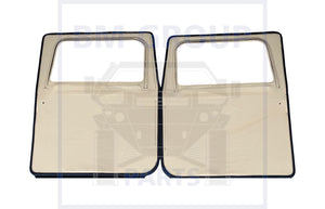 SOFT DOOR FRONT KIT TAN (SET OF 2 FRONT DOORS)