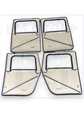 SOFT DOOR KIT TAN (SET OF 4 DOORS)