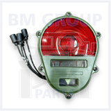 11614157 TAIL LIGHT, REAR, ORANGE, GREEN, STOPLIGHT, PLASTIC