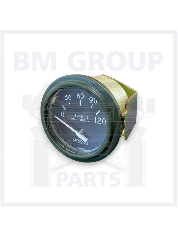 MS24540-2 OIL PRESSURE GAUGE 0-120 PSI