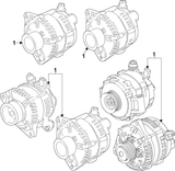 PC3Z-10346-B ALTERNATOR - FORD - BM Parts 
